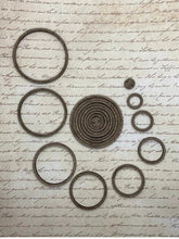 Load image into Gallery viewer, Birch/ Walnut Nesting Hoops