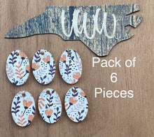 Load image into Gallery viewer, Mini Acrylic Oval Dangles