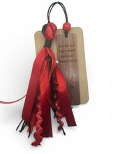Load image into Gallery viewer, Walnut Wood Scripture Bookmark with Tassel

