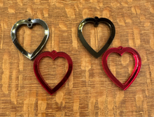 Load image into Gallery viewer, Impossible Heart Chain Dangle PAIRS
