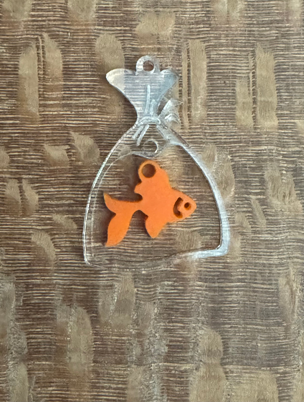 Goldfish in a Bag Dangle