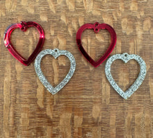 Load image into Gallery viewer, Impossible Heart Chain Dangle PAIRS
