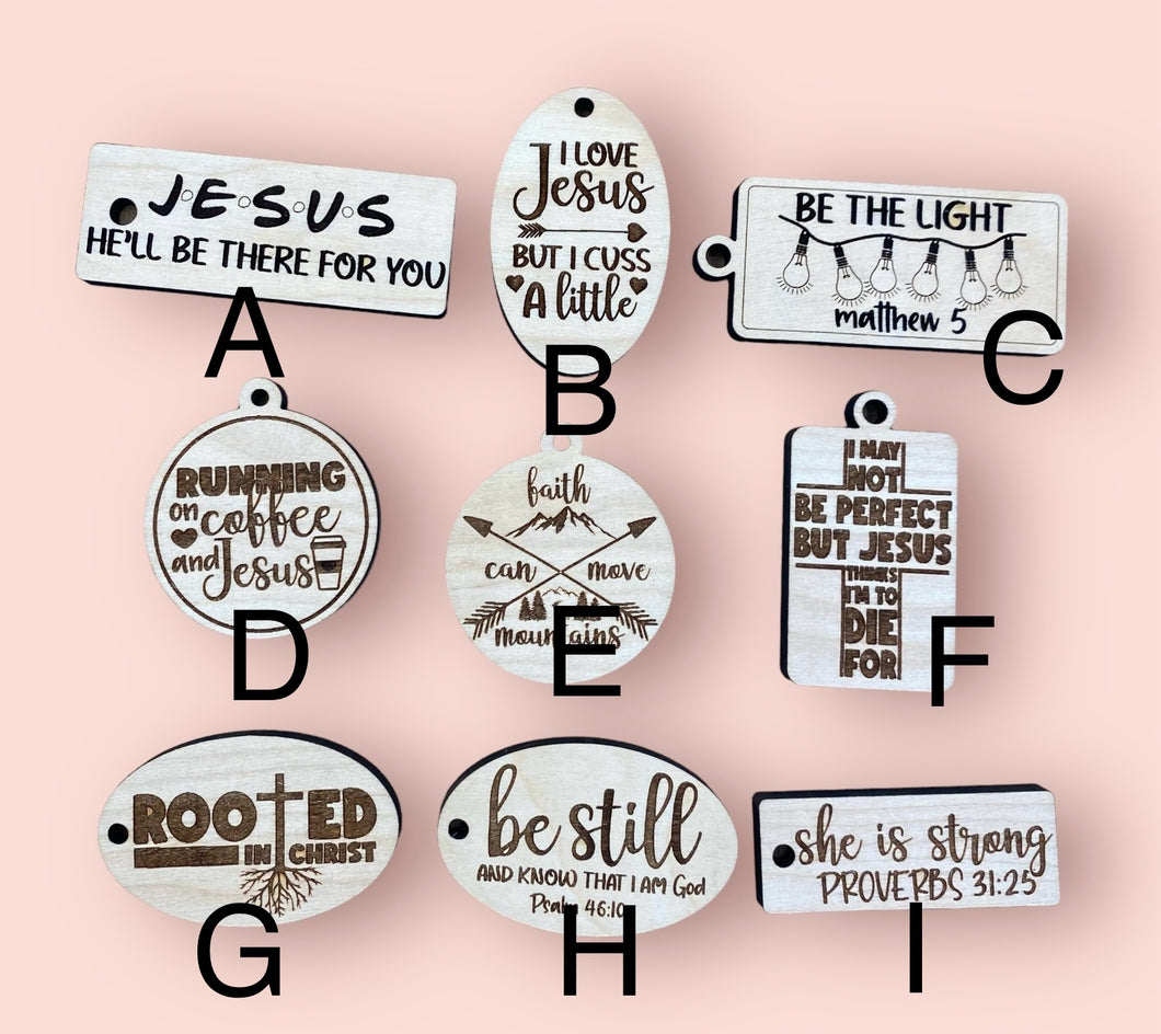 Christian Keychain Blank