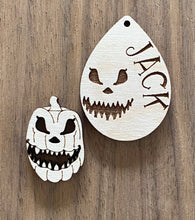 Load image into Gallery viewer, Jack Scary Pumpkin Layered Dangle
