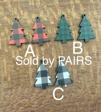 Load image into Gallery viewer, Mini Christmas Tree Dangle Pairs
