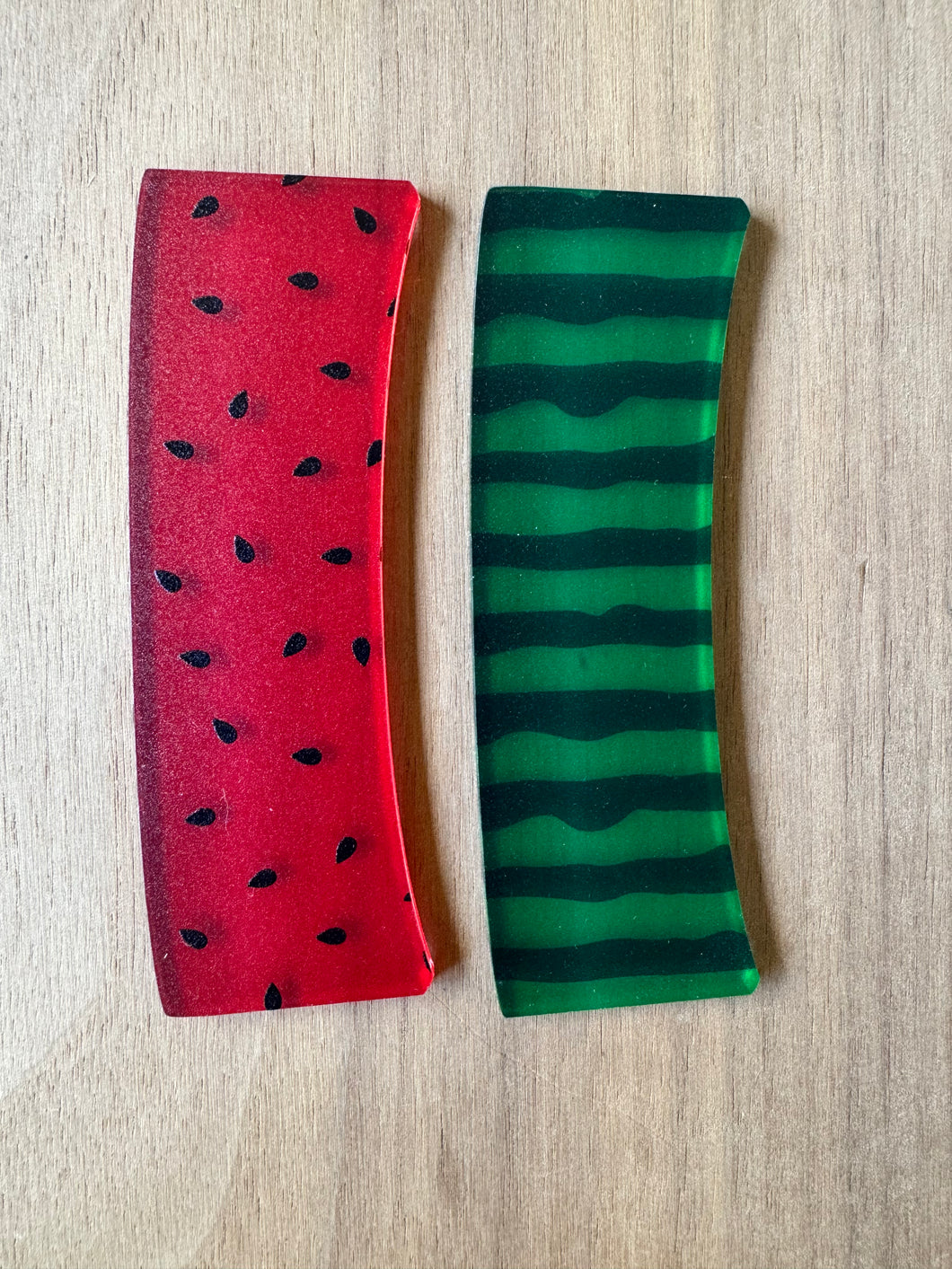 Watermelon pattern Claw Clip Blank