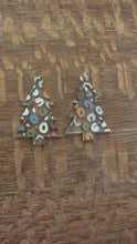 Load and play video in Gallery viewer, Mini Christmas Tree Dangle Pairs
