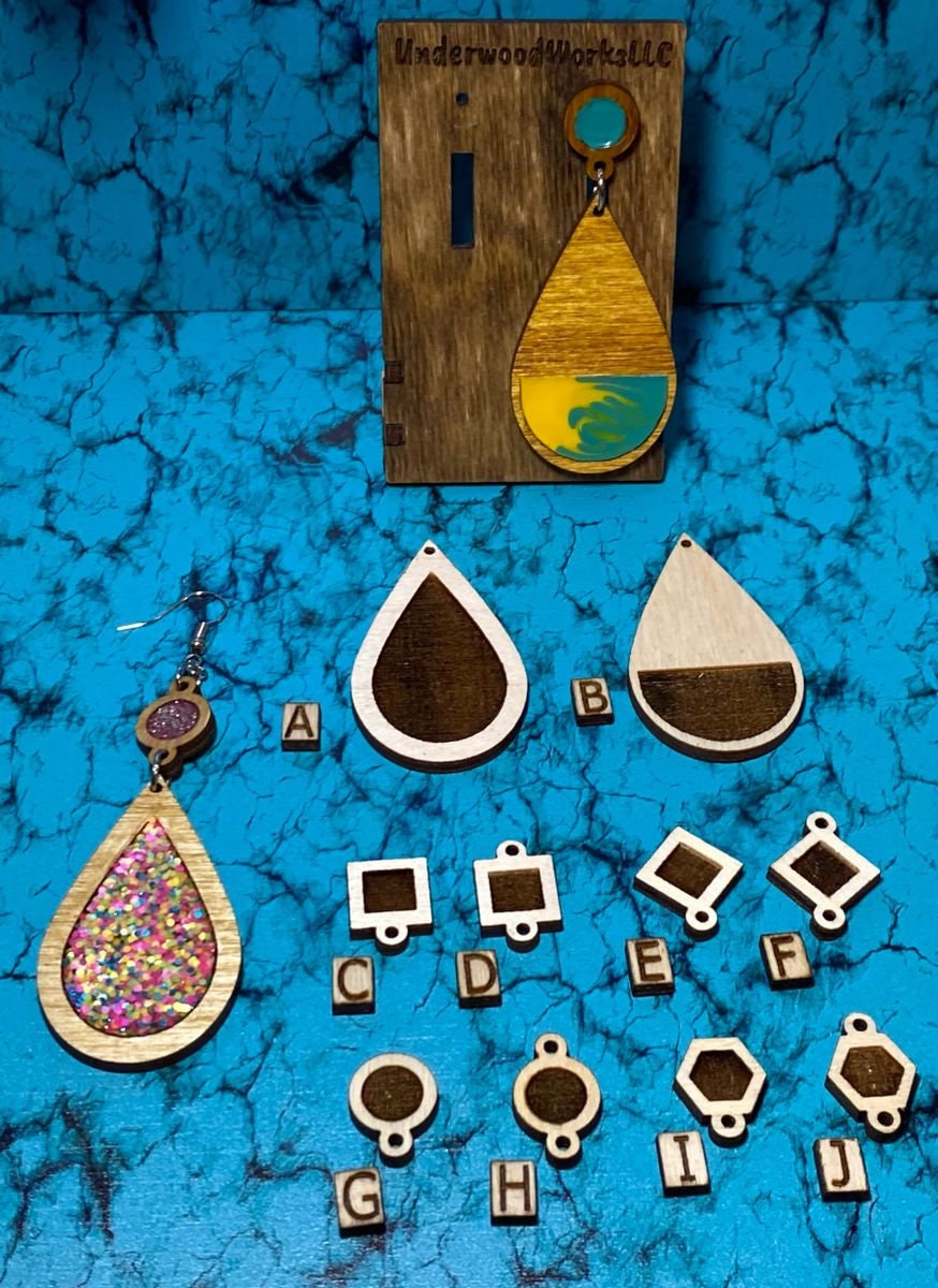 Inlay Teardrops and inlay connectors