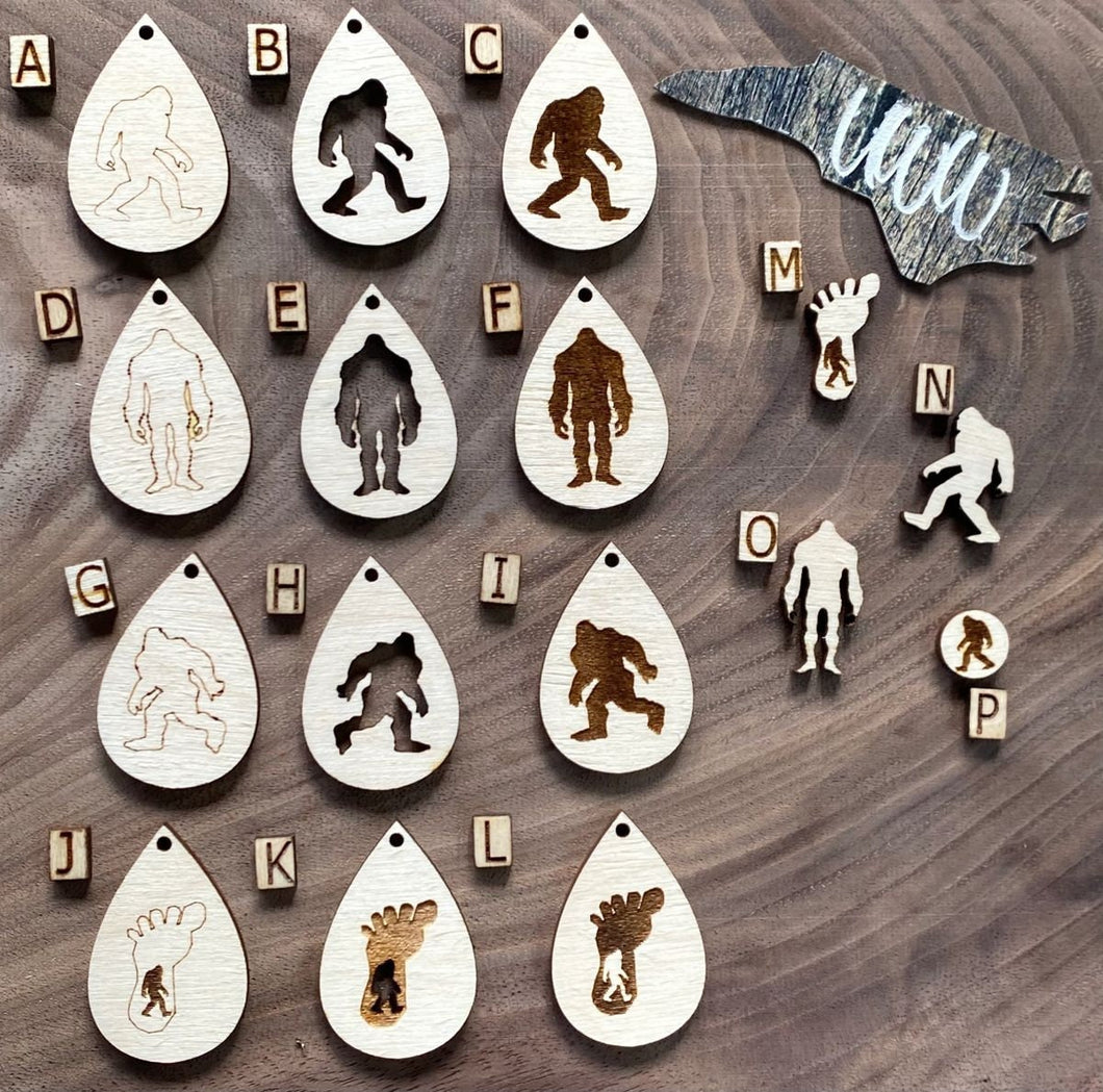 BigFoot Teardrops and Stud PAIRS