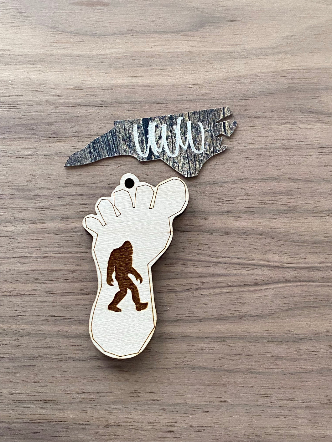 Bigfoot Keychain Blank