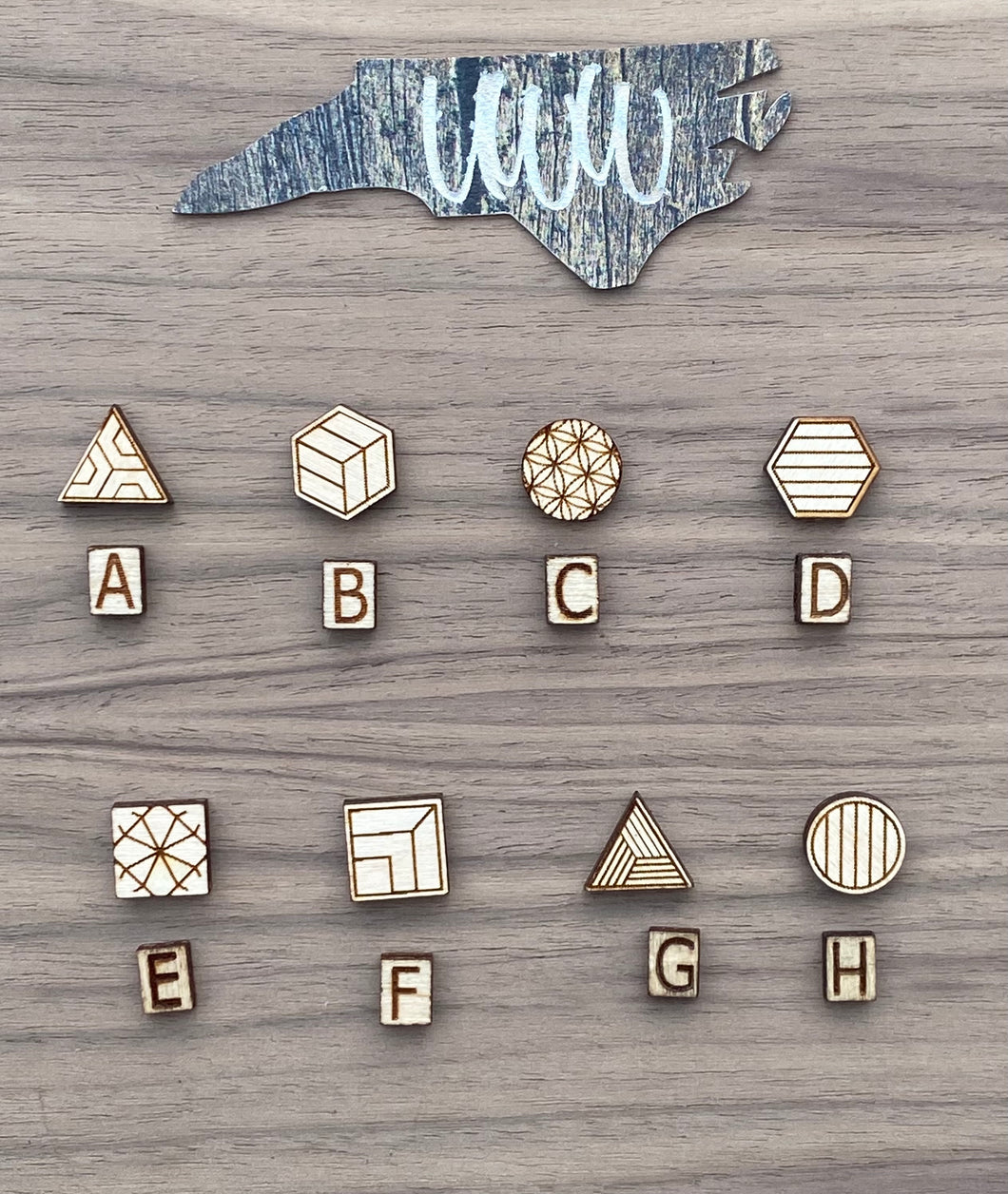 Geometric Shape Studs