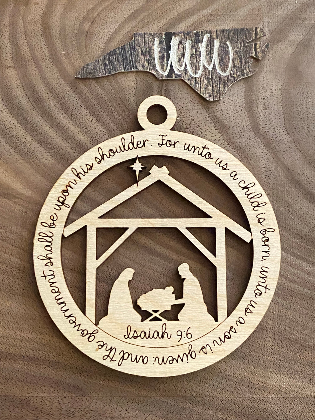 Manger Scene Ornament