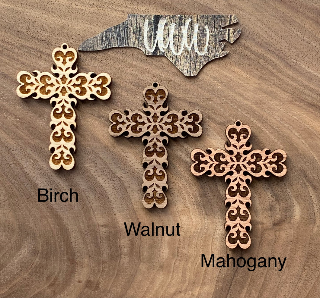 Intricate Engraved Cross