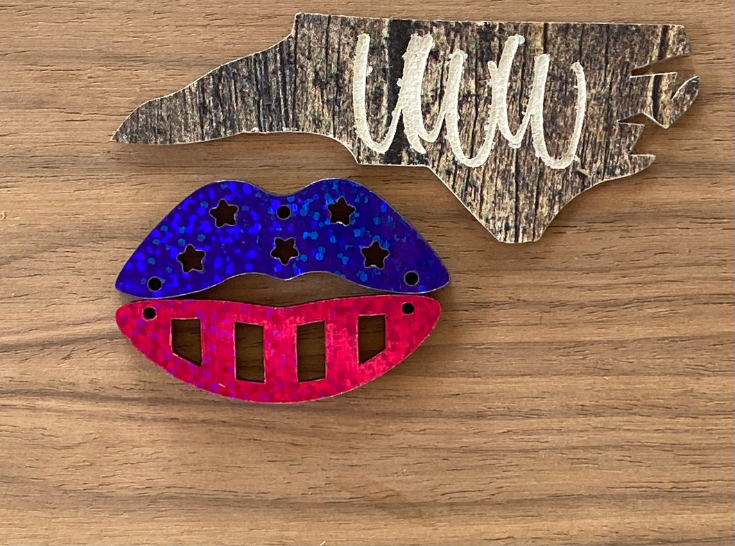 Patriotic Lip Dangle