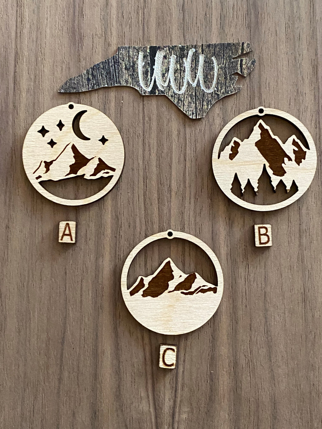 Mountain scene Rounds