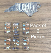 Load image into Gallery viewer, Mini Rectangle Acrylic Dangles
