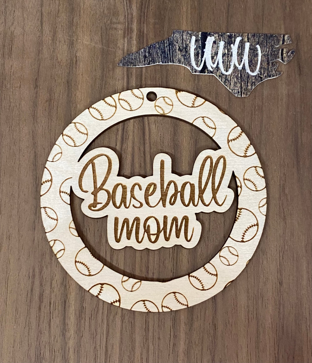 Sports Mom Rear view mirror car charm