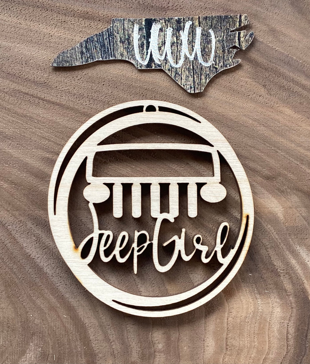 Jeep Girl Car Charm