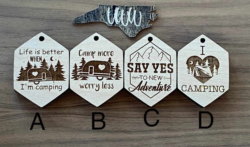 Camping Key Chains