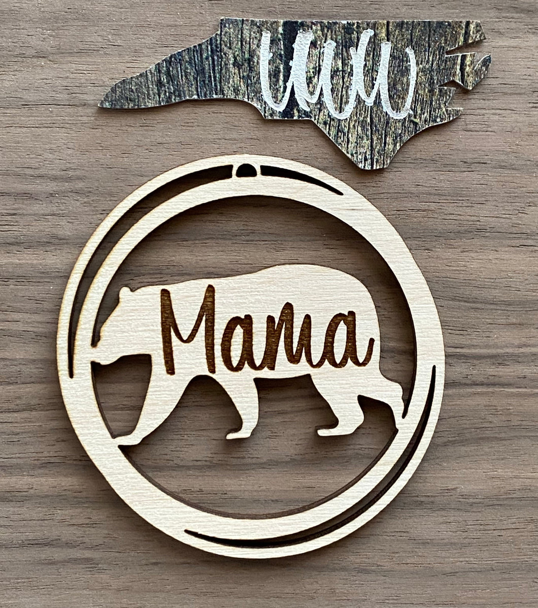 Mama Bear Rear View Mirror Car Charm