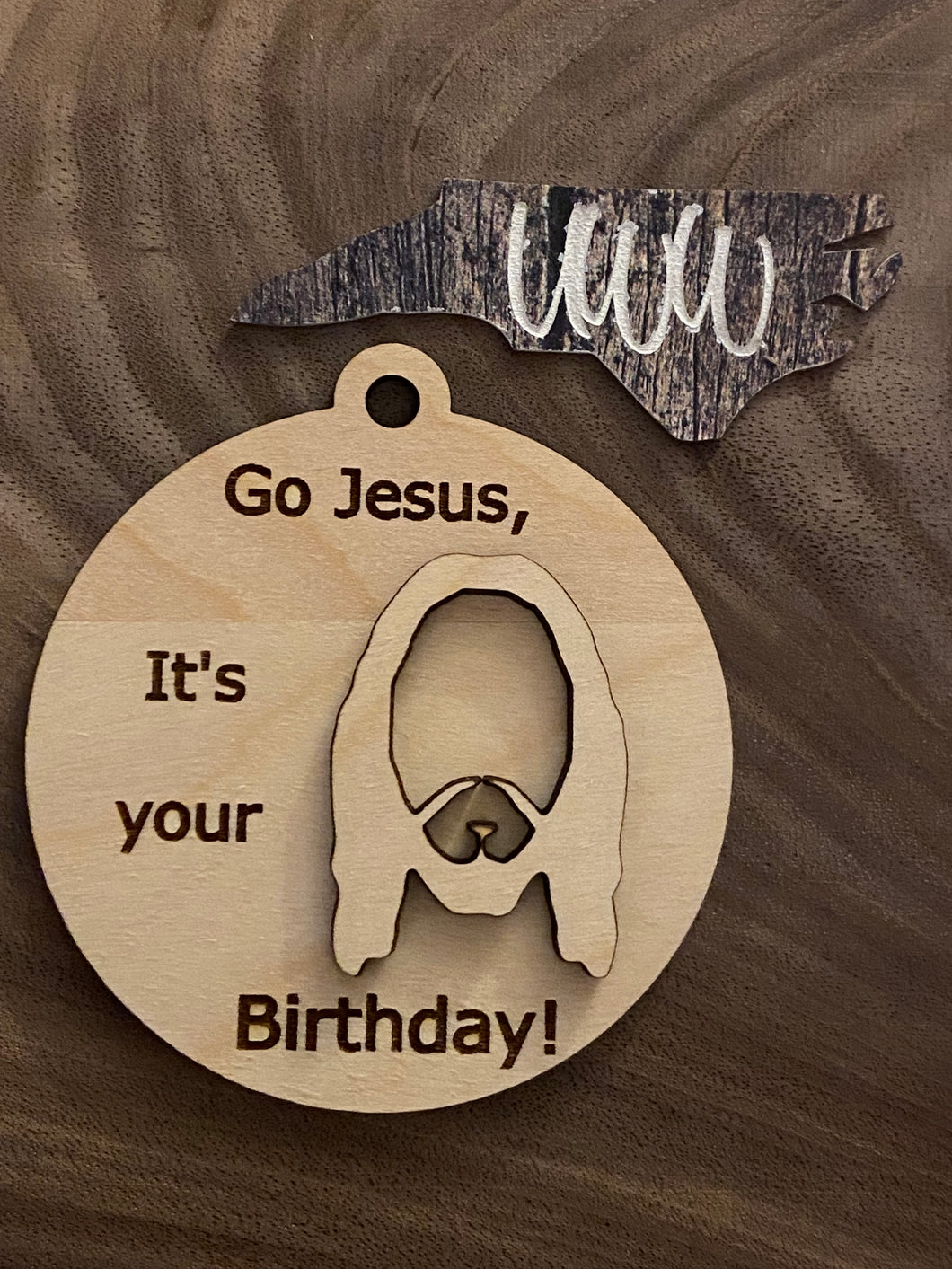 Go Jesus, It's your Birthday Ornament