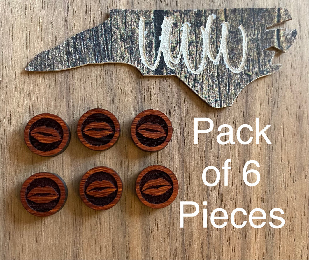 Bloodwood Studs Pack of 6